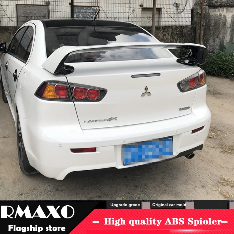 Спойлер для Mitsubishi LANCER 2009 2015 EVO спойлер высокого качества из АБС пластика
