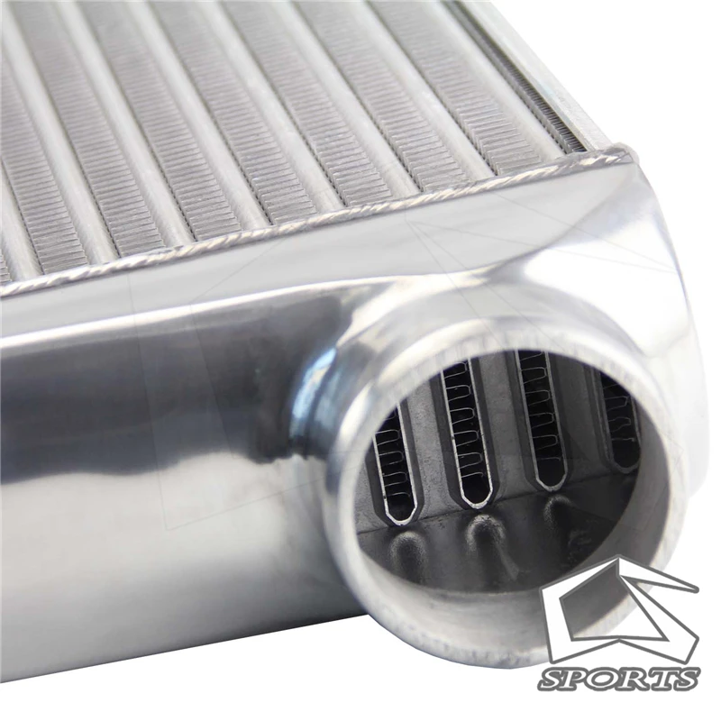 

Aluminum Front Mount Tube-fin Intercooler 600*300*76mm In/outlet 3" FMIC tube