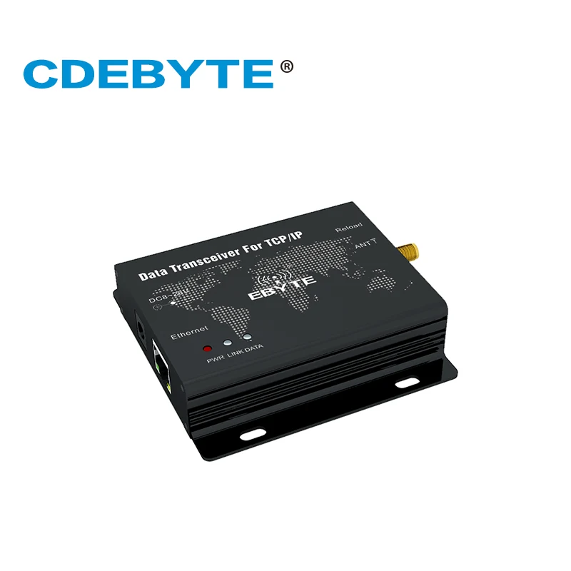 RJ45 Ethernet New LoRa SX1262 30dBm 1W 230MHz TCP UDP Serial Port Wireless Transceiver Modem E90-DTU(230SL30-ETH)