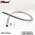 Мощный светодиодный светильник Dia17mm гусиная шея 405060 см, гибкий держатель для настольной лампы, мягкий металлический шланг для сантехники, универсальный держатель для телефона