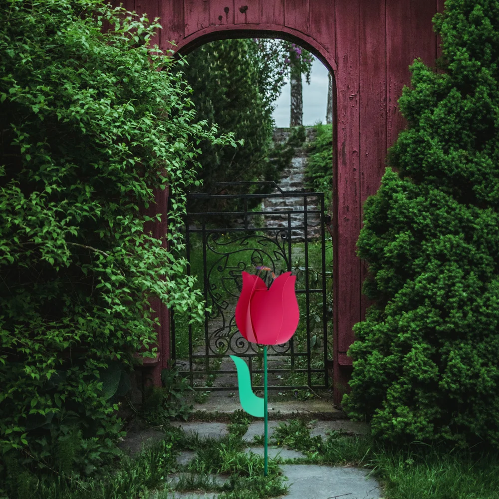 

6Pcs Rotating Windmills Decorative Pinwheels for Garden Random Color