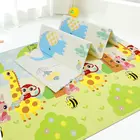 Складной ковры Водонепроницаемый детский игровой коврик из вспененного сшитого полиэтилена мягкий напольный коврик для игр ползающий ребенок ковер развивающие игрушки игровой деятельности ковер