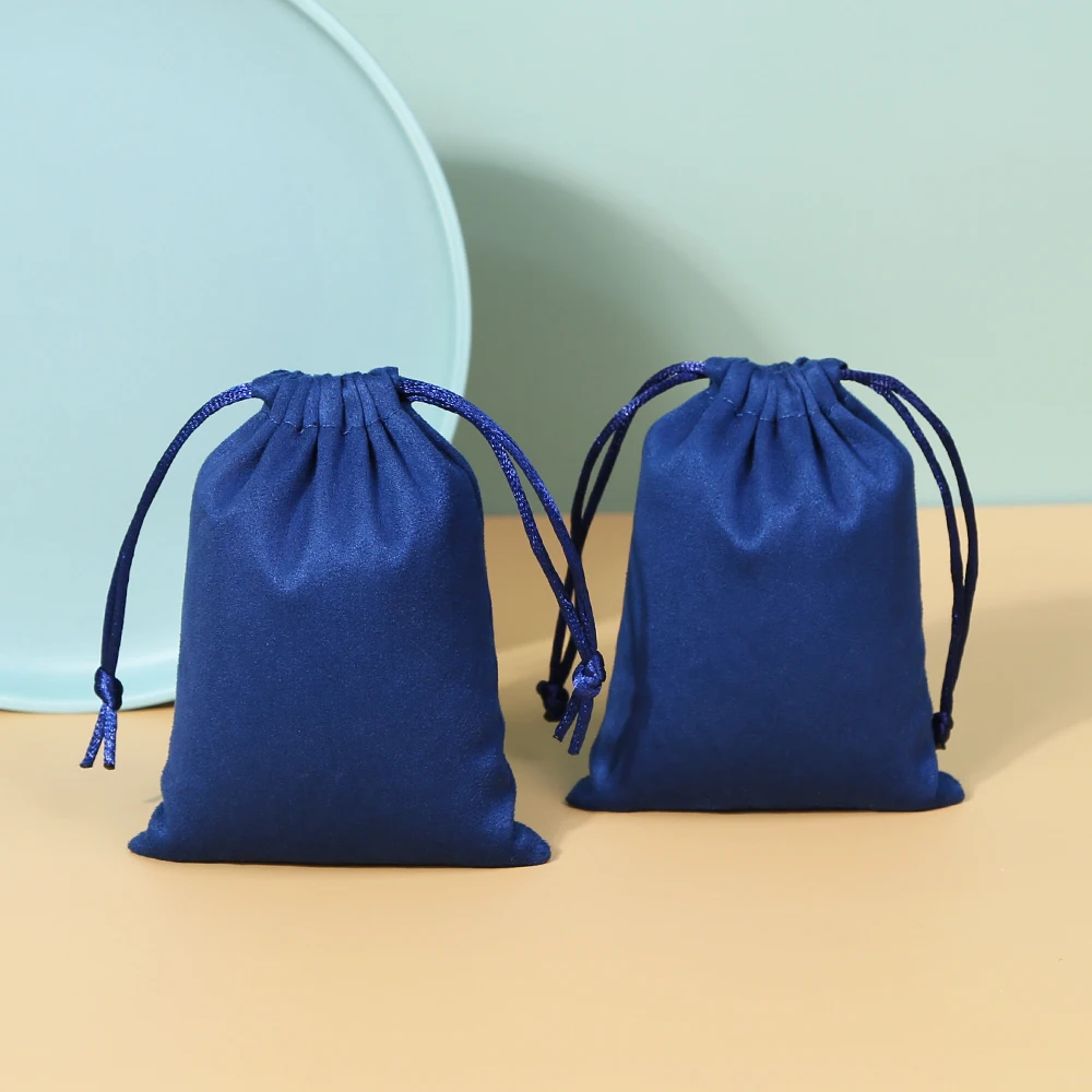50 фланелевые подарочные сумки для ювелирных изделий шикарные мешочки на шнурке