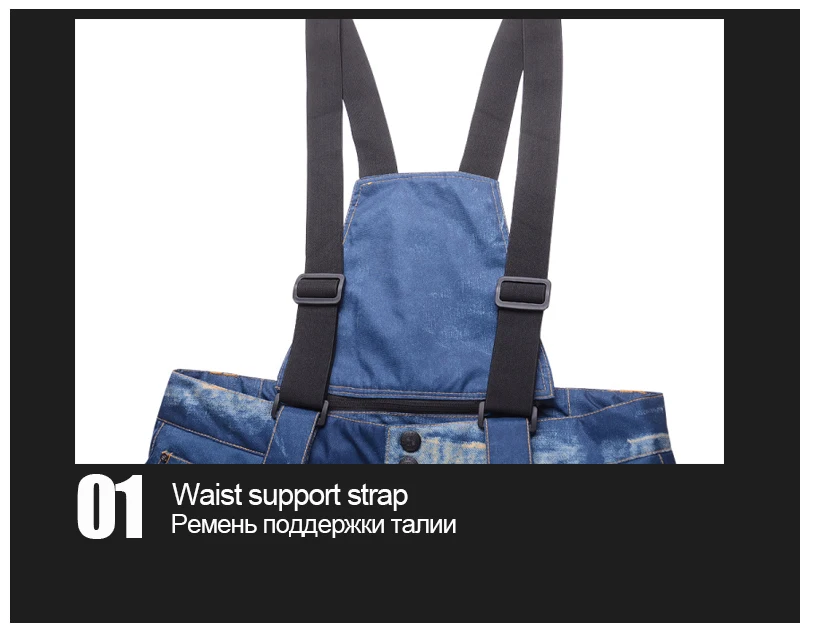 Новые зимние мужские толстые лыжные брюки для сноуборда, ветрозащитные дышащие зимние брюки водонепроницаемые спортивные теплые брюки