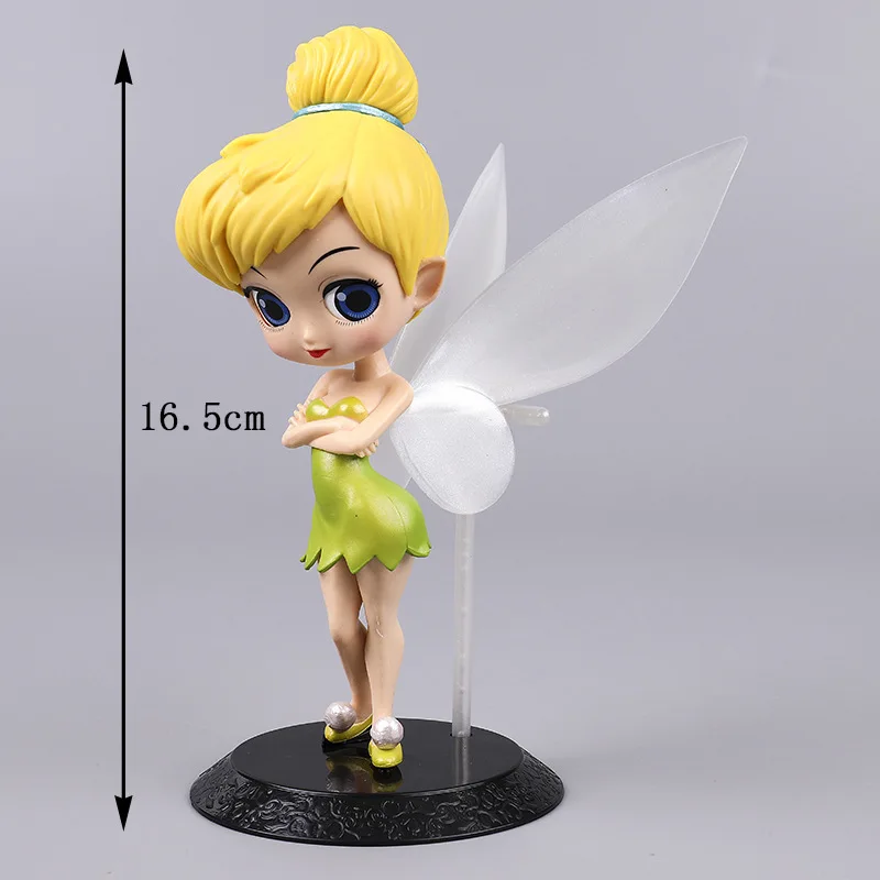 Принцесса Дисней Q версия персонажи Белл Жасмин Принцесса ПВХ фигурка куклы KidsToys для детей подарок на день рождения A94