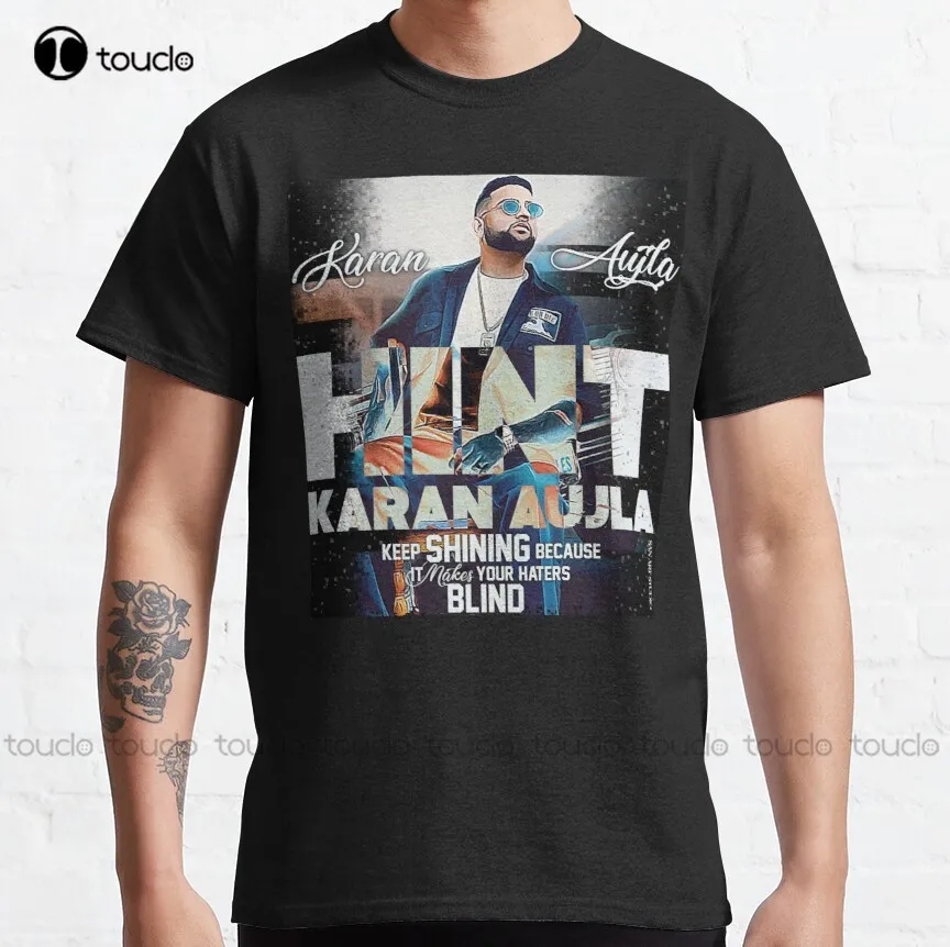 

Karan Aujla Painting Classic T-Shirt Couple Shirts Custom Aldult Teen Unisex Digital Printing Tee Shirt Xs-5Xl Cotton Women Men