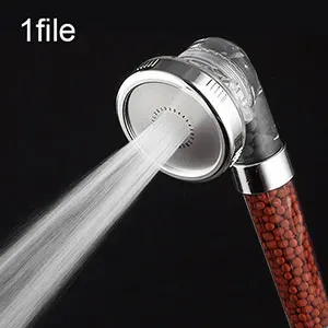 Filterable Shower Head Nozzle shower Bathroom Accessories High Pressure Adjustable Water Saving Rainfall Обустройство дома