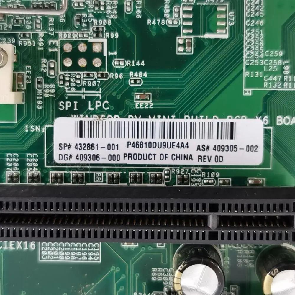 409306 000 для HP XW3400 DC5750 AM2 материнская плата 432861 001 409305 002 100% протестированная