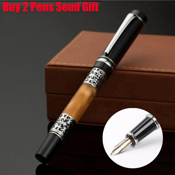 Fountain Pen Горячая Распродажа керамическая цветная брендовая авторучка офисная ручка высокого качества купить 2 ручки отправить подарок 723 - Цвет: Fountain Pen