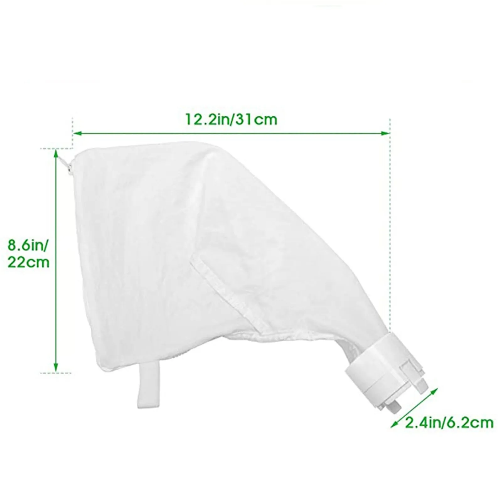 

2 Replacement Zipper Bags, Suitable For Polaris 360, 380 Pool Cleaner General Filter bags General Filter Bags Pool & Accessories