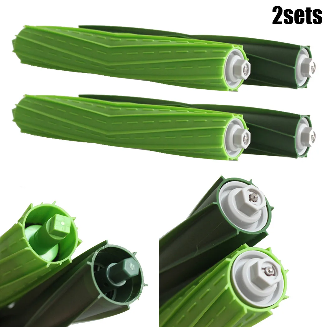

4x Brushes For IRobot Roomba I7 I7 + I7 Plus E5 E6 E7 Rubber Brushes Easily Removed And Replaced Spare Parts