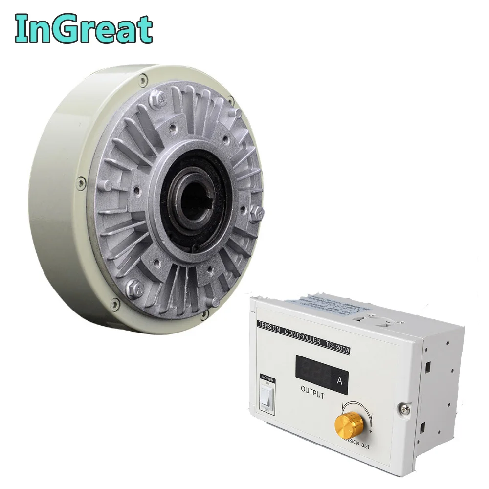 Полая ось магнитный порошковый тормоз и комплект ручного контроллера напряжения