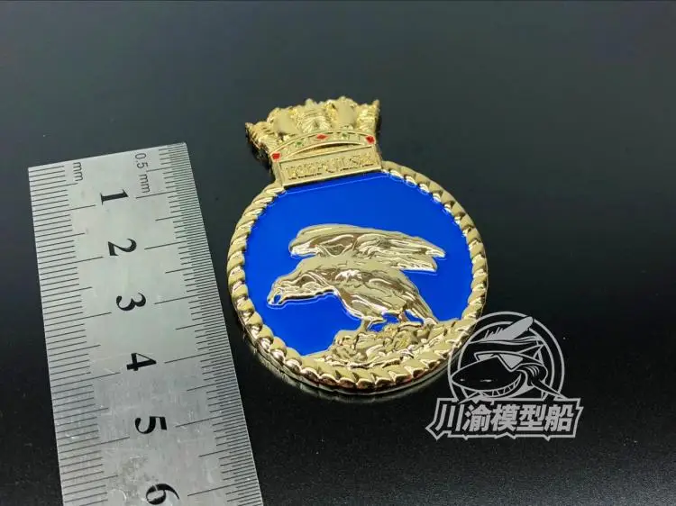 Металлический значок Heraldry HMS Battle Cruiser Repulse 1/700 1/350 1/200 масштабная модель корабля