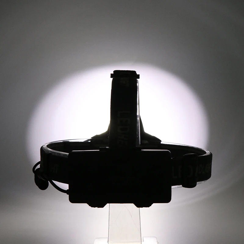 

Portable Light Head Lamp Lantern for camping 4108 Led Headlamp Micro USB Charger Headlight 2*T6+5*XPE+COB Torch