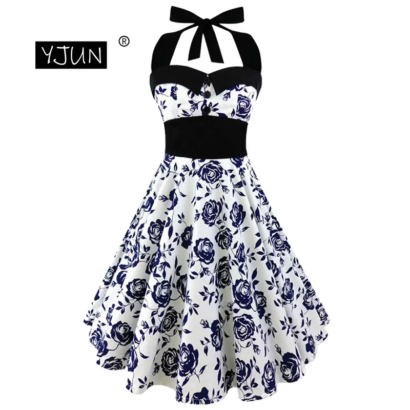 Женское платье 5XL размера плюс с цветочным принтом черепом и открытыми плечами