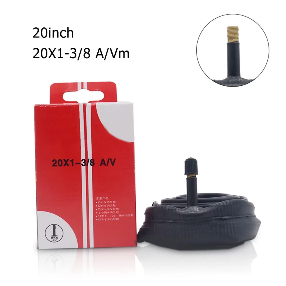 

Folding Bike Bicycle Inner Rubber 20x1 3/8 Inner Tube 451 AV Schrader-Valve Cycling Bicycle Tube Parts