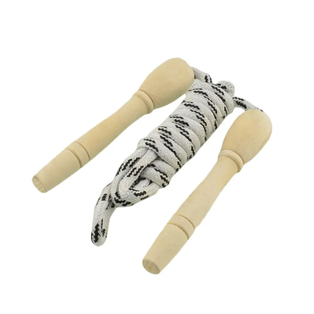 

Handle Rope Skipping Wooden Handle Skipping Fashion Speed Children Skipping Rope Colorful Wood Fitness Jump Kids Bodybuilding