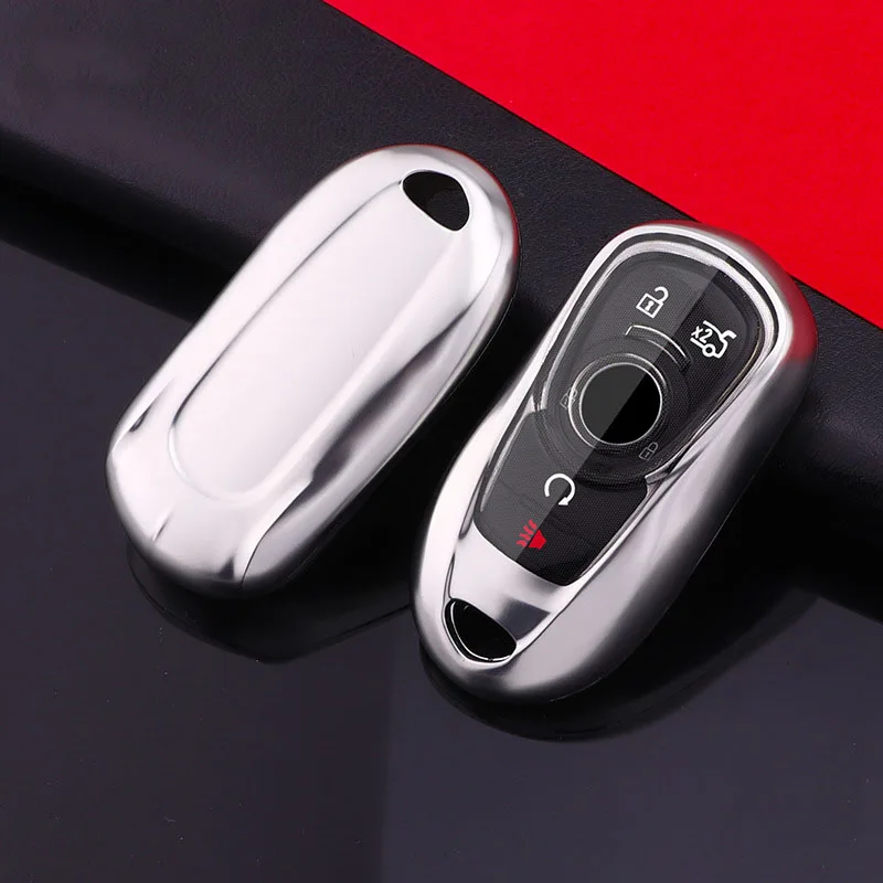 

PC+TPU Car Key Case Cover for Buick ENCORE ENVISION GL6 GL8 NEW LACROSSE Excelle Regal Verano Protection Key Cover Case Ring