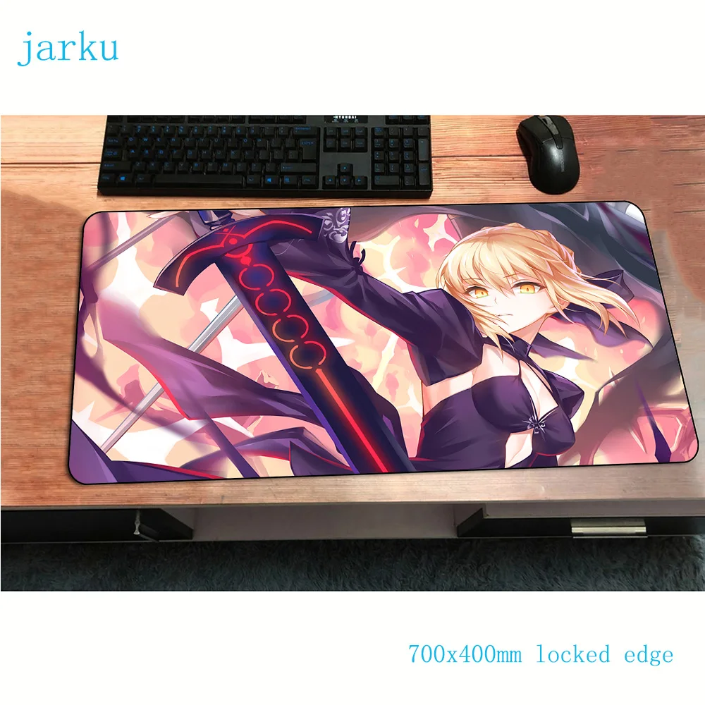 Saber альтер из новеллы fate коврик для мыши 700x400x3 мм по индивидуальному заказу