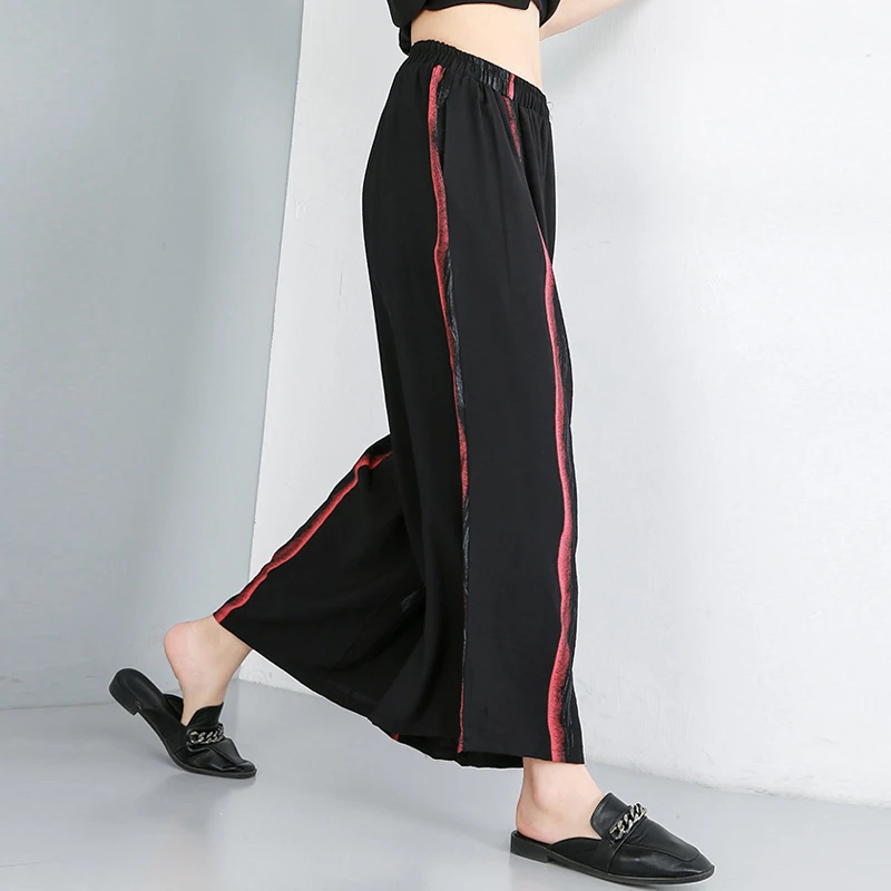 2 шт набор нерегулярные топы Длинная блузка рубашка черного цвета полосатые