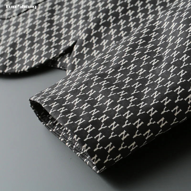 Пиджак мужской повседневный винтажный деловой Блейзер уличная одежда в стиле