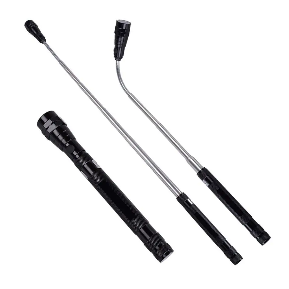 Магнитный 3x светодиодный магнитный инструмент для захвата телескопический