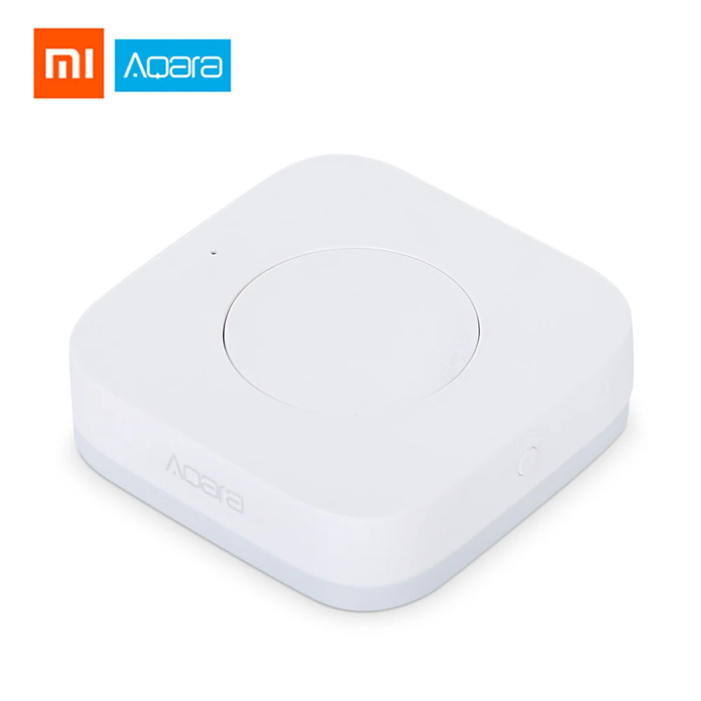 Wireless Switch Умный Домашний Светильник Xiaomi Aqara Mijia с одним пожарным проводом ZigBee, беспроводной ключ, настенный выключатель через приложение для смартфона - Цвет: Wireless Switch