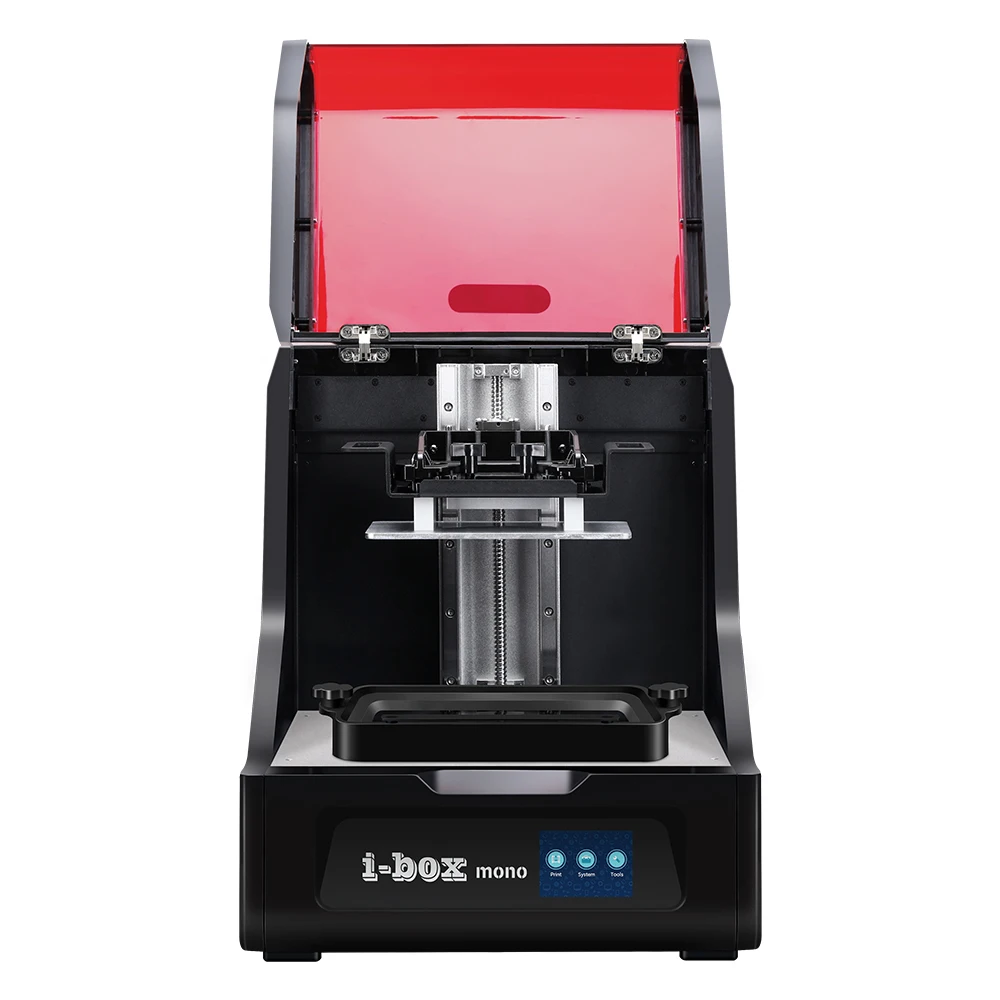 3D принтер QIDI TECH i Box UV Resin 4K ЖК дисплей 8 9 дюйма сенсорный экран 3 5 192*120*200 мм большой
