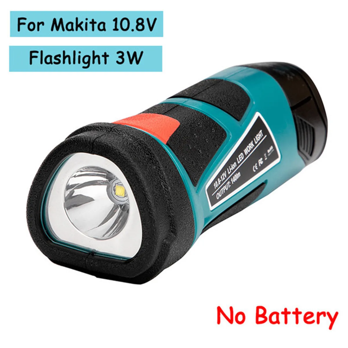 저렴한 10.8-12V 배터리없이 Makita LED 램프 작업 빛 손전등 리튬 충전식 램프 손전등 휴대용 스포트 라이트