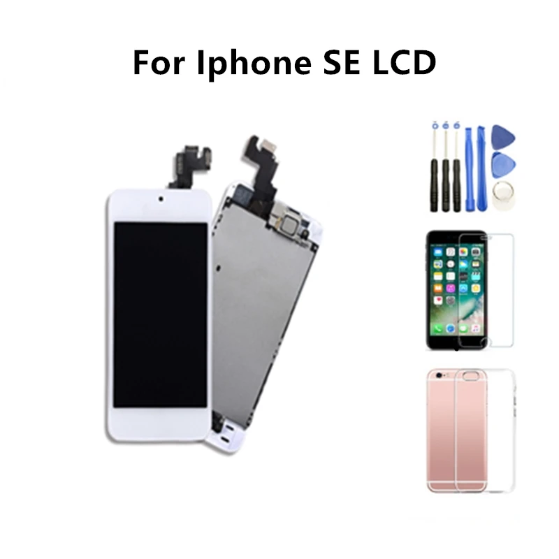 Ремонт partsas iphone SE дисплей сенсорный экран дигитайзер полная замена сборка Pantalla +