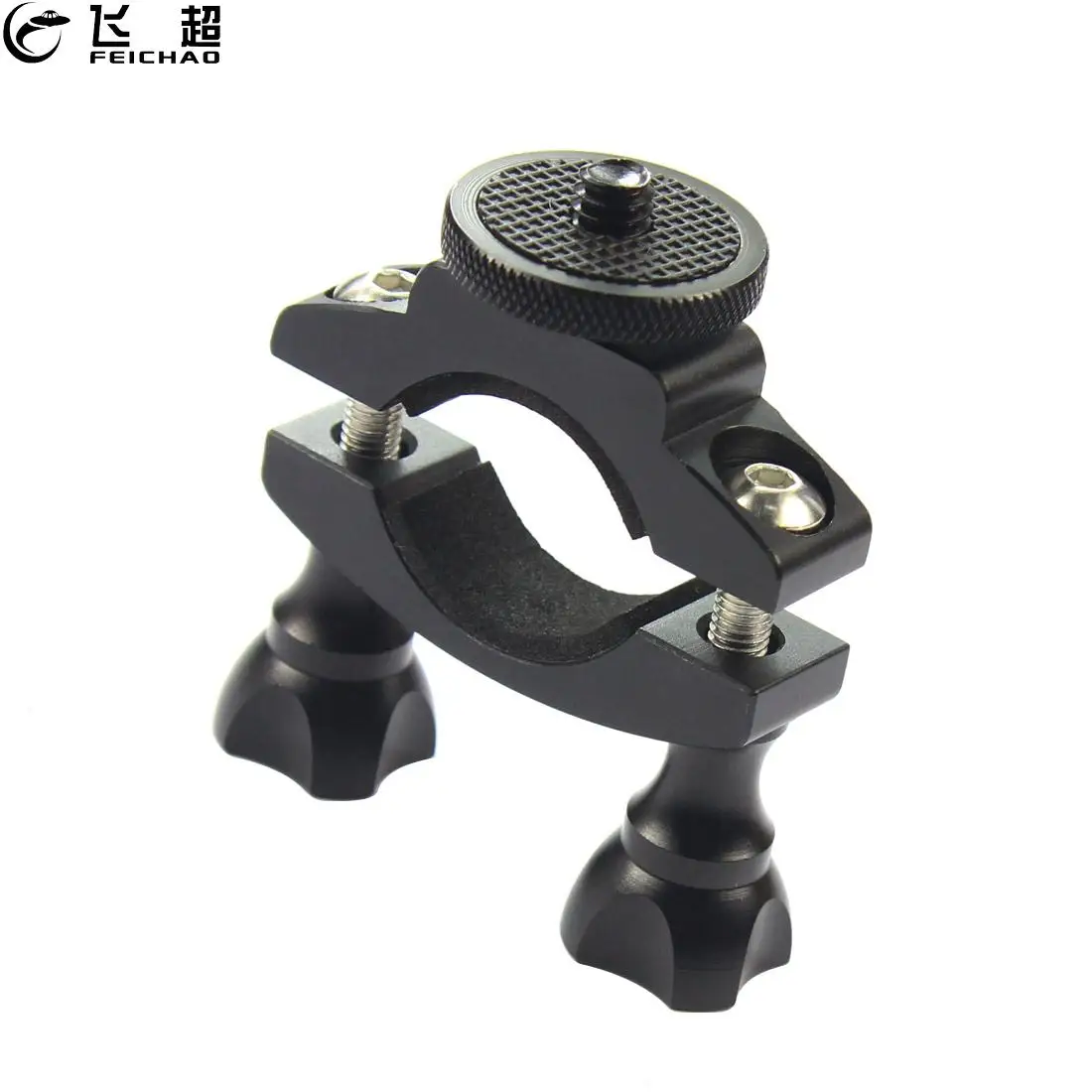 Крепление на руль велосипеда держатель трубки зажим 1/4 штатив алюминиевый сплав