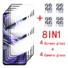Стекло realme 8pro для realme 8 pro 8i 8s Закаленное стекло Защитная пленка для телефона realmy reame 7 pro 7i 6pro 6 6i защита для экрана объектива