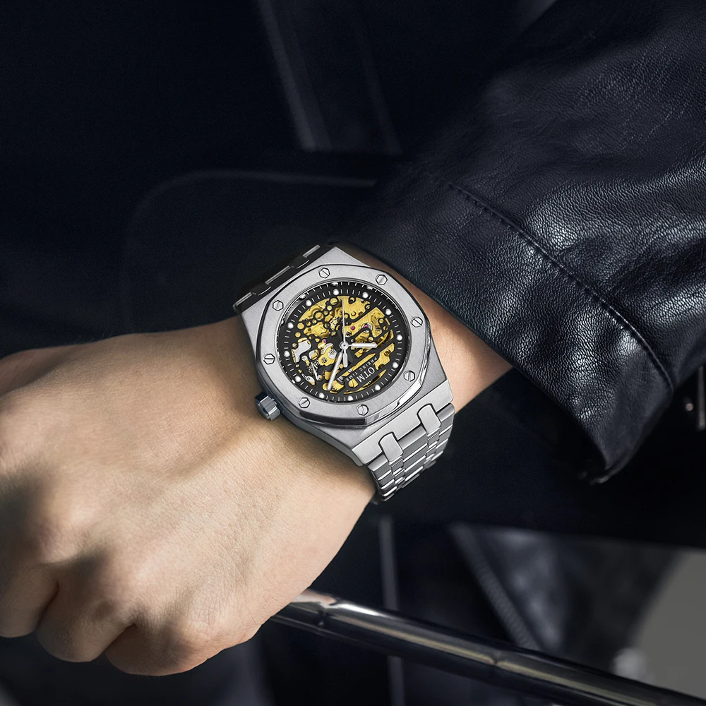 

Men Watches Mechanical Automatic Chronograph Watch Man Waterproof Brand Luxury Casual Business Wristwatch Relogio Masculino