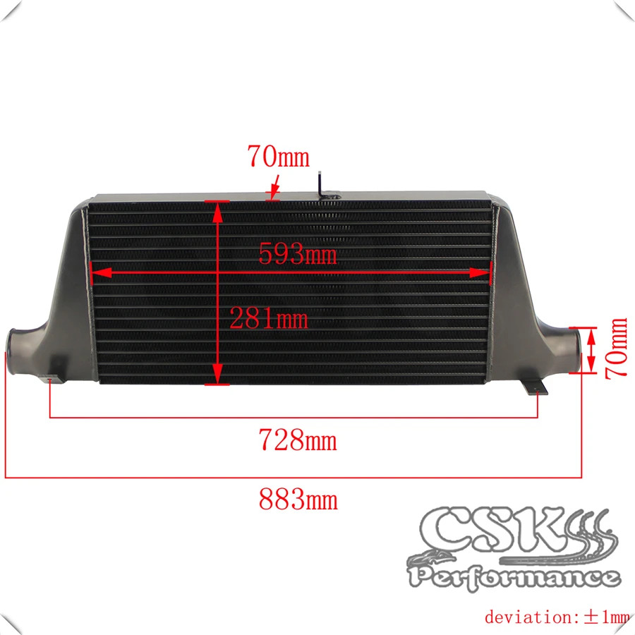 Обновление FMIC одиночный турбо интеркулер для M * azda R X 7 X7 F C C3S 13 B 86 91 Черный| |