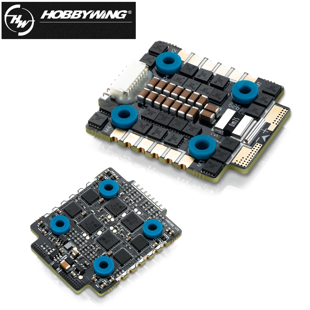 Hobbywing XRotor Micro 40A (20x20) 6S 4 в 1 Blheli 32 Dshot 1200/150/300/600 контроллер скорости для дрона RC