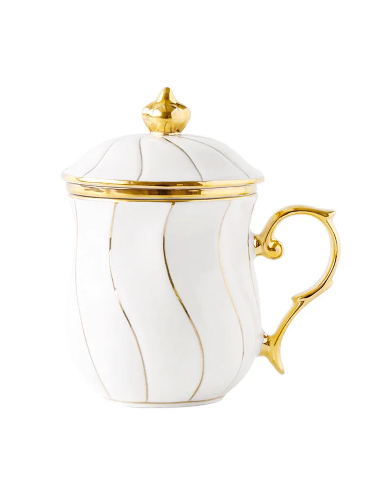 Керамические чайные кружки с крышкой чайная чашка посуда для напитков фильтр