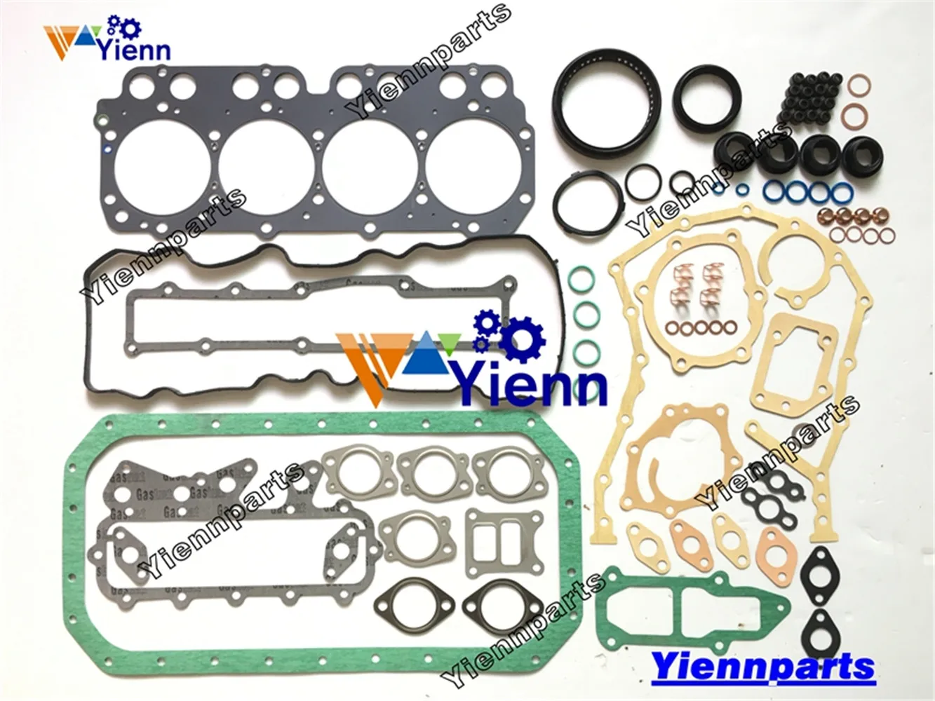 For Hino W04D Engine Overhaul Full Gasket Kit 04010-0262 With Cylinder Head Gasket 11115-1722 Diesel Engine Repair Parts