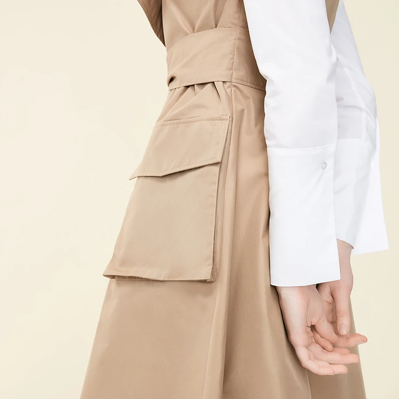 Vero Moda женское платье-трапеция из двух частей на шнуровке | 3191SZ505