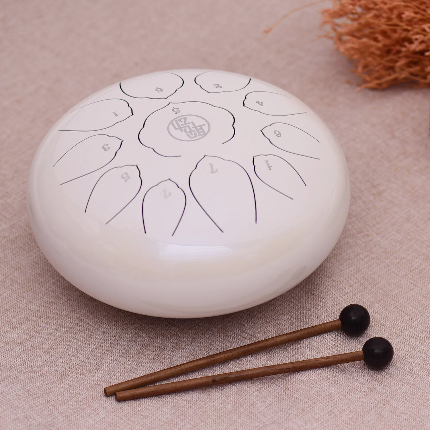 11 дюймов Мини тон стальной язык Профессиональный ударный барабан ручной