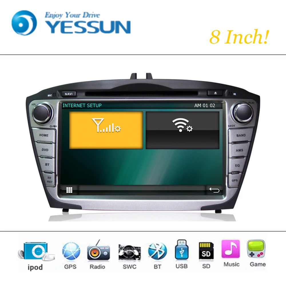 Автомобильный dvd плеер система Wince для Hyundai Ix35 Авторадио стерео GPS навигация