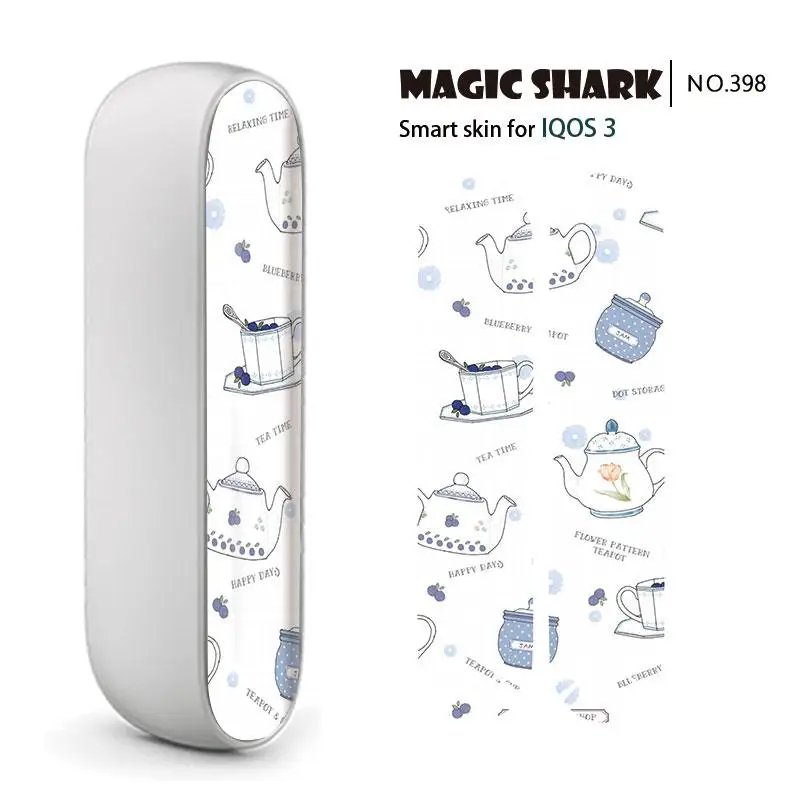 Чехол Magic Shark Wings Gold Pink Spider Man Maple Bling Leaf Sponge Bob Cat наклейка-пленка для IQOS 3 0 | Мобильные
