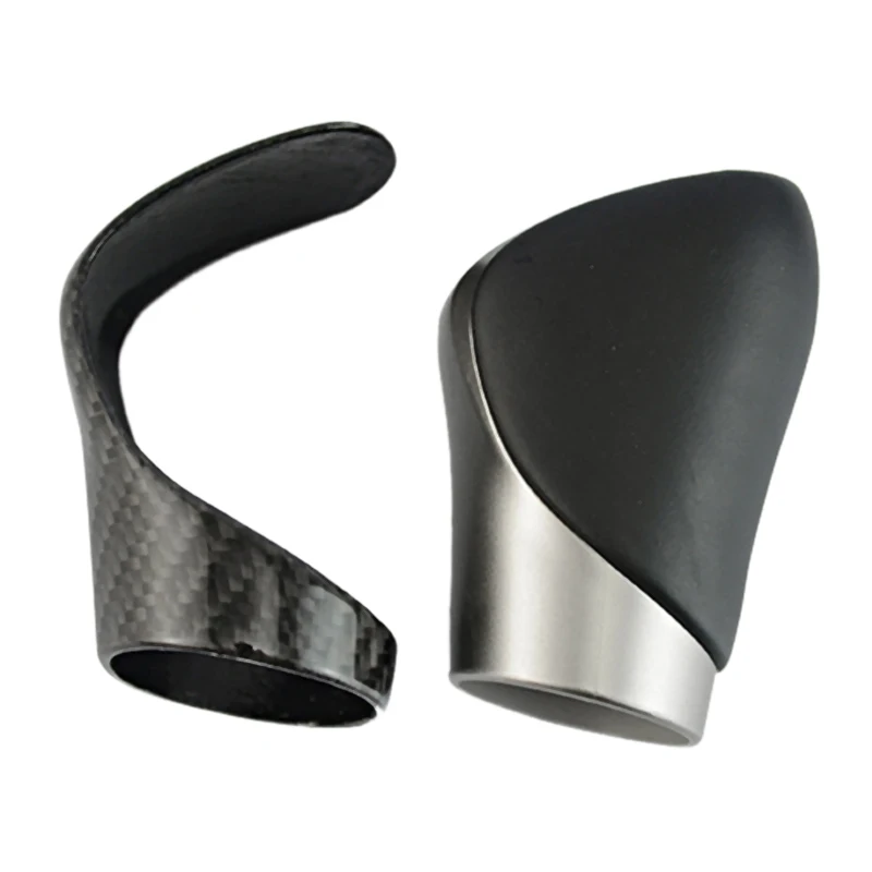 Настоящее углеродное волокно сменная шестерня автомобильная панель рамка ручка