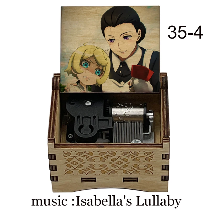 Деревянная Колыбельная Изабелла музыкальная шкатулка для подруги девочек