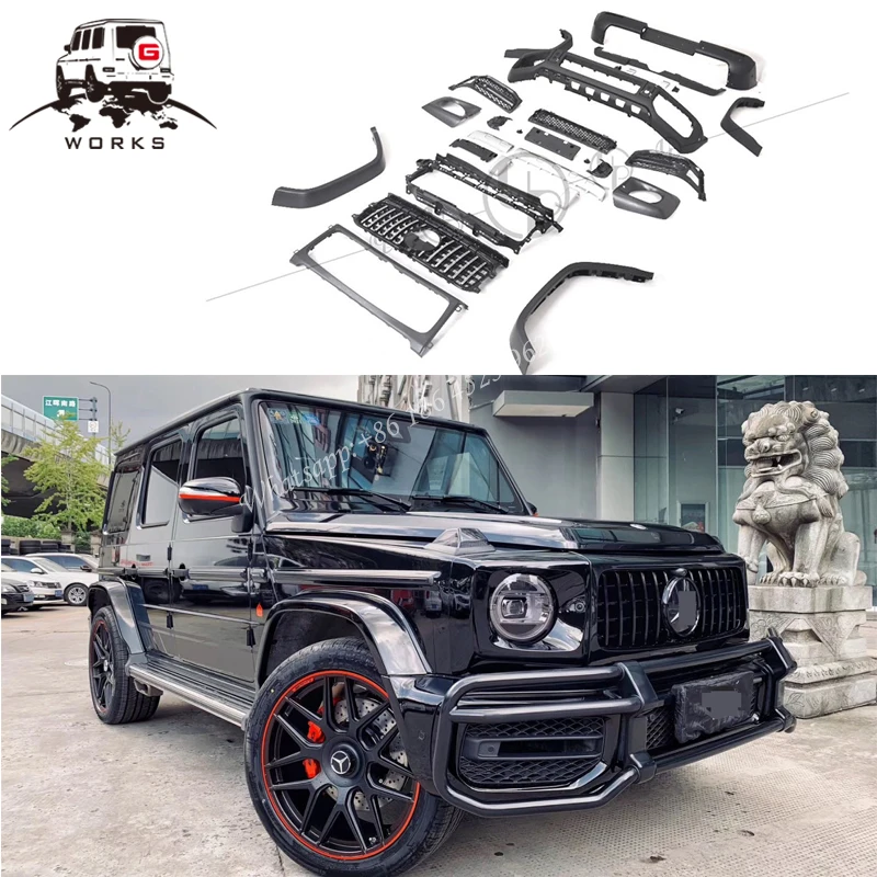 2020Y G63 комплект корпуса для g500 g350 g550 facelift преобразования в дизайн года W463A