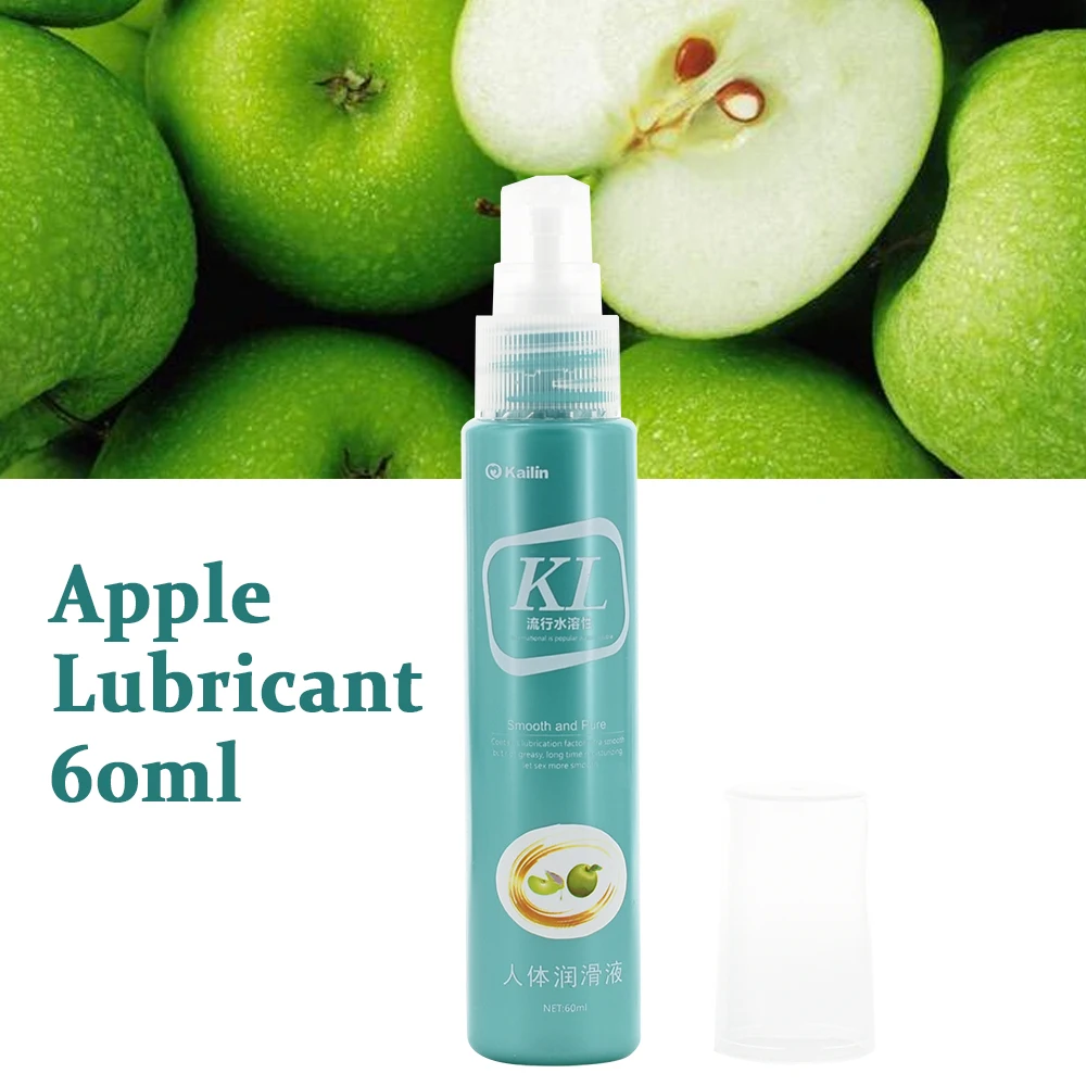 Съедобная лубрикант для секса яблоко клубника легко очищаемая смазка Оральный