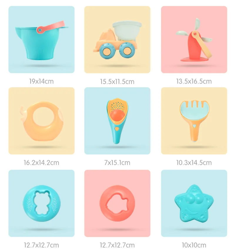 

Baby Beach Games Toys Children Sandbox Silicone Beach Set Toys Summer Outdoor Toys Beach Water Sand Games Car Toy Gifts