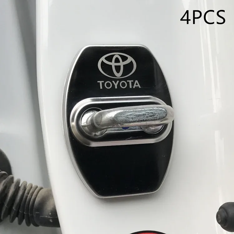 Автомобильный Дверной замок защитный чехол для toyota camry chr corolla rav4 температурный