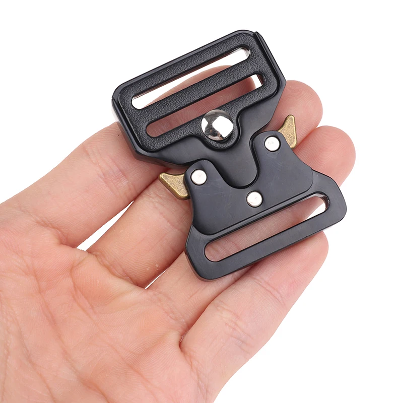 

2 Sizes Metal Strap Buckles For Webbing DIY Bag Luggage Clothes Accessories Clip Buckles
