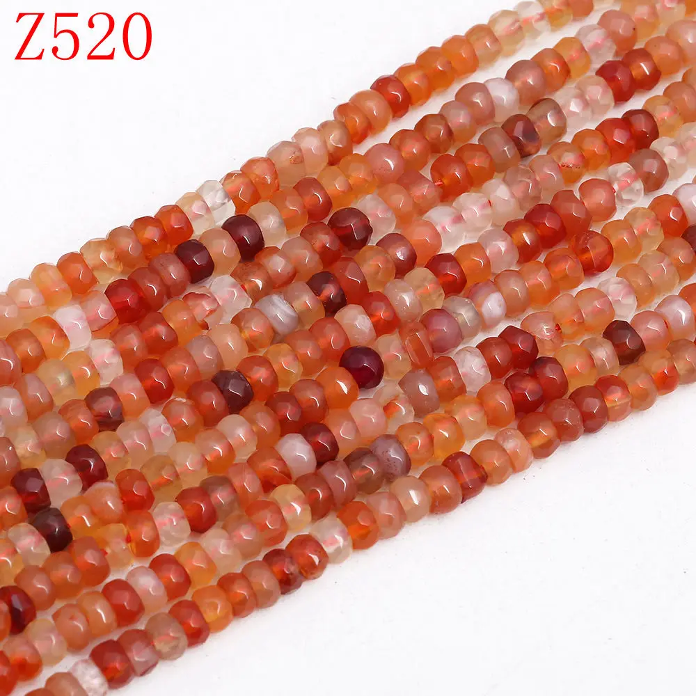 Red agate Yumten круглые блестящие малахитовые бусины 5 мм* 8 мм бусины DIY бирюзовый агат украшение из розового кварца ручной работы натуральные аксессуары натуральные камни бисер для бисероплетения - Цвет: Red agate