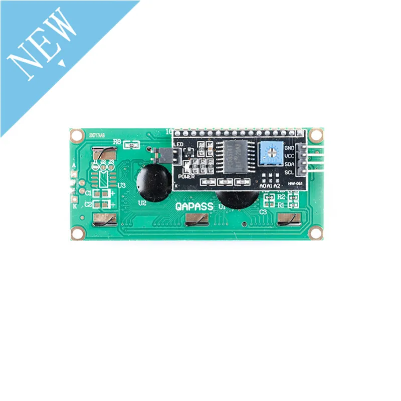 1602 Модуль ЖК-дисплея синий экран IIC/I2C LCD PCF8574 плата адаптера для Arduino 1602A |